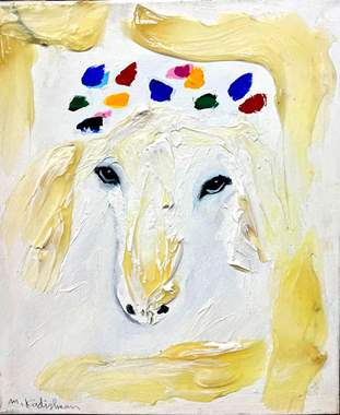 Menashe Kadishman-מנשה קדישמן-N*2630 : image 1
