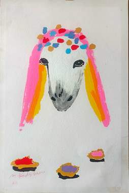 - N* 2711-Menashe Kadishman : image 1