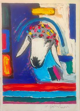 -N8 2712-Menashe Kadishman : image 1