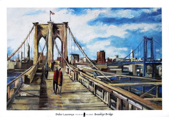 Didier Lourenco(brooklyn bridge) 100cmx71cn-577 : image 1