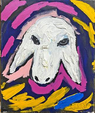 Menashe Kadishman-מנשה קדישמן-N* 2003 : image 1