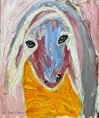 Menashe Kadishman-מנשה קדישמן-N* 2004 : image 1