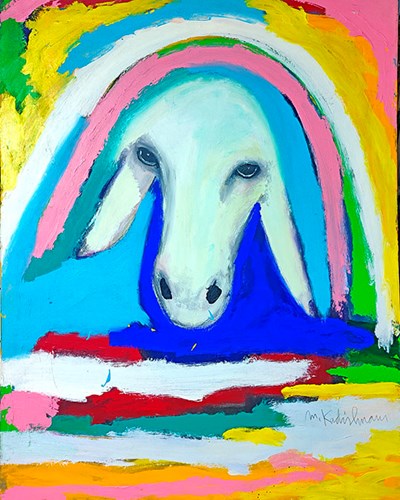 Menashe Kadishman-מנשה קדישמן-N*9404