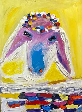 Menashe Kadishman-מנשה קדישמן-N* 7272 : image 1